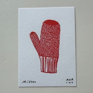 Ana Inciardi Mini Print, Mitten